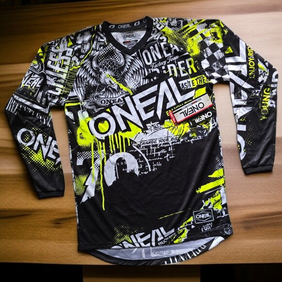 NWT O'NEAL ( S/M ) Unisex Element Attach Jersey Long Sleeve Jersey - Picture 3 of 7